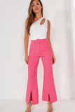 Sacha Pink Flared Trousers