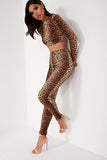 Starla Leopard Print Trouser Co Ord