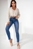 Trixie Blue High Waist Skinny Jeans