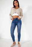 Trixie Blue High Waist Skinny Jeans