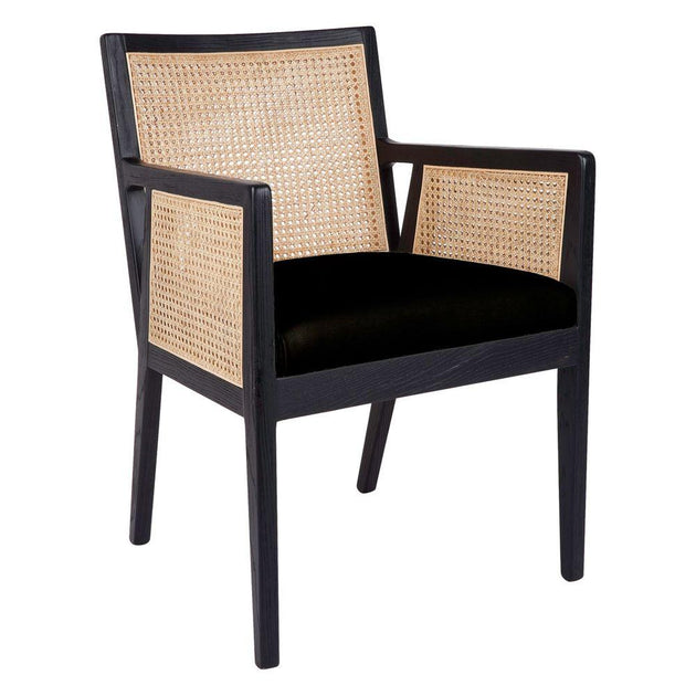 rustler woven dining chair