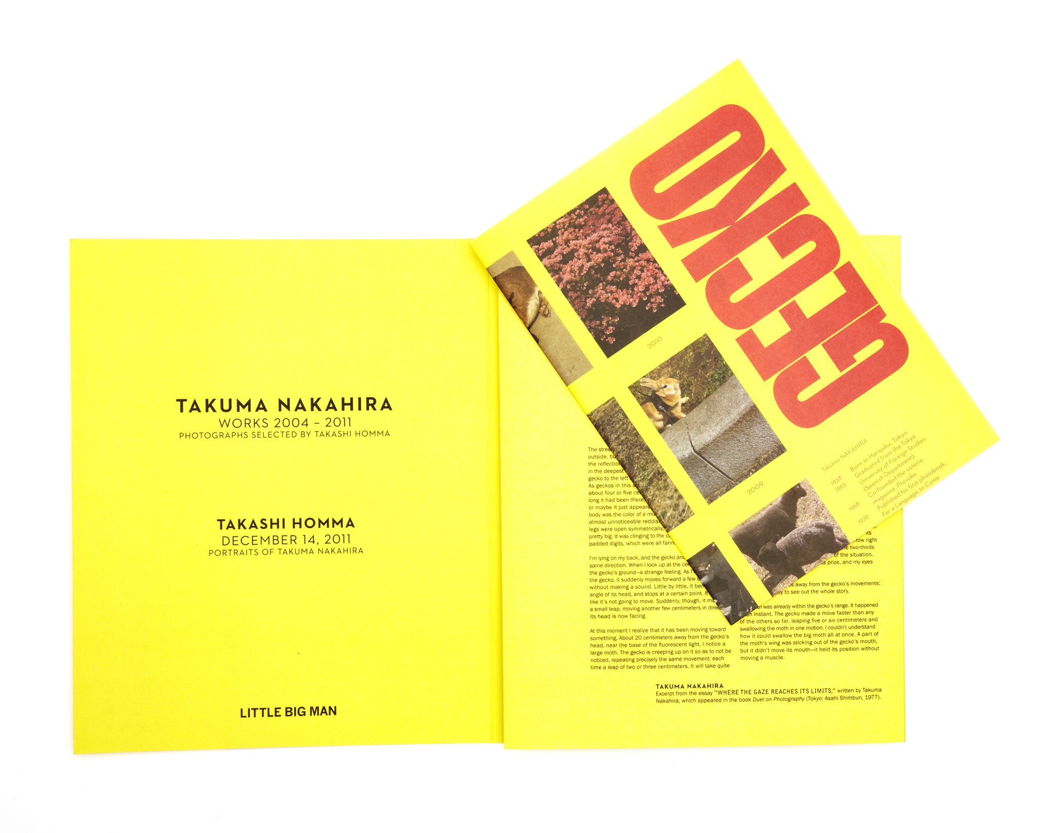 Takuma Nakahira. GECKO. Out of Print. – Little Big Man Books