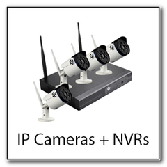 IP Cameras + NVRs