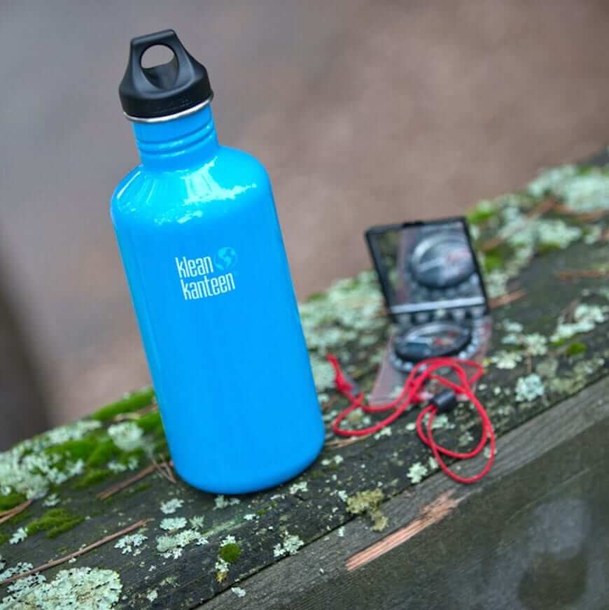 Blue Klean Kanteen Bottle