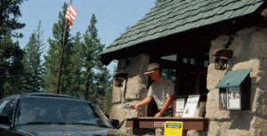 National Park Entrance Booth
