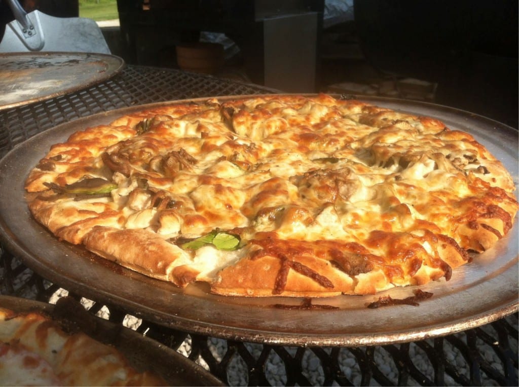 wood fired pizza