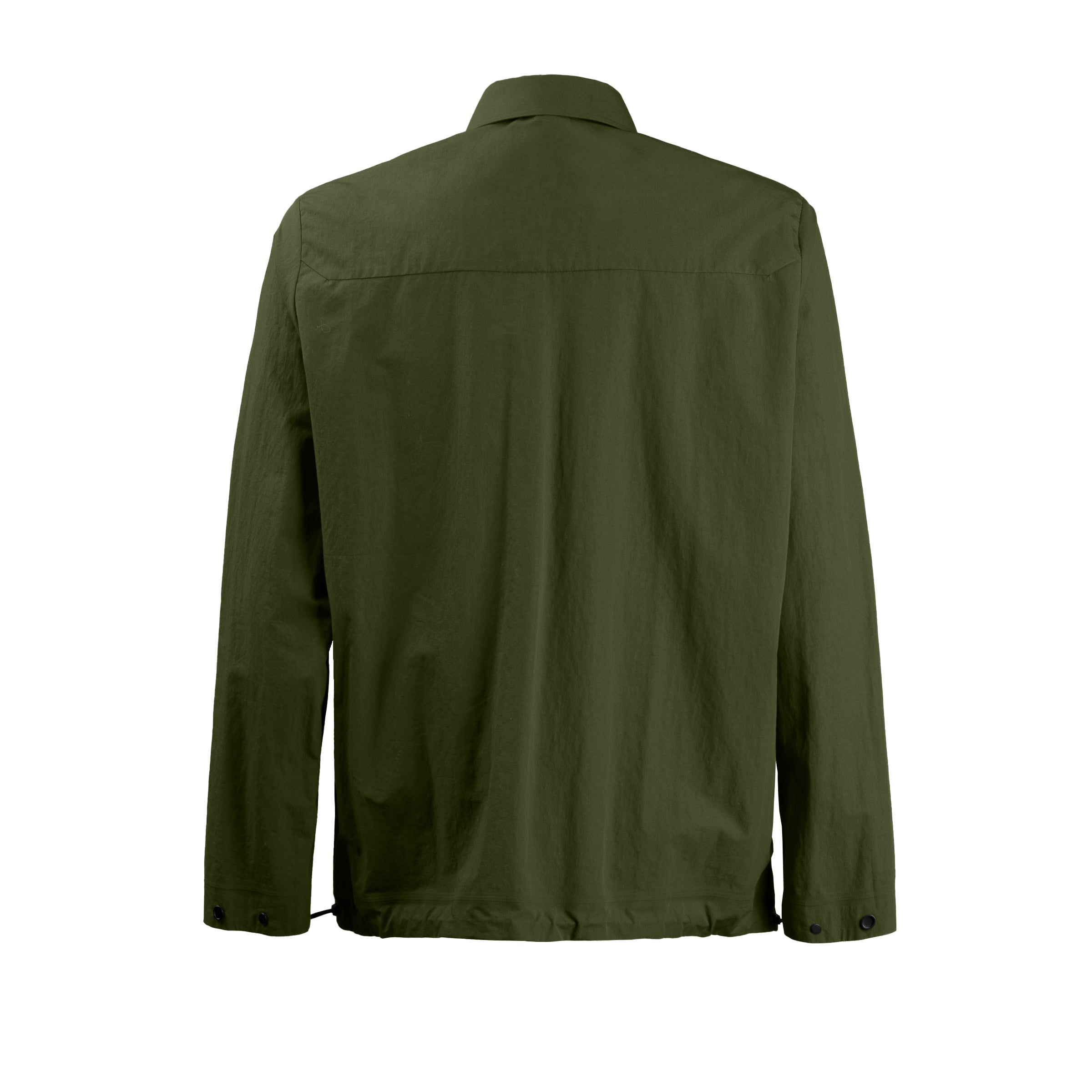 ECO POP SHIRT JACKET / FOREST GREEN