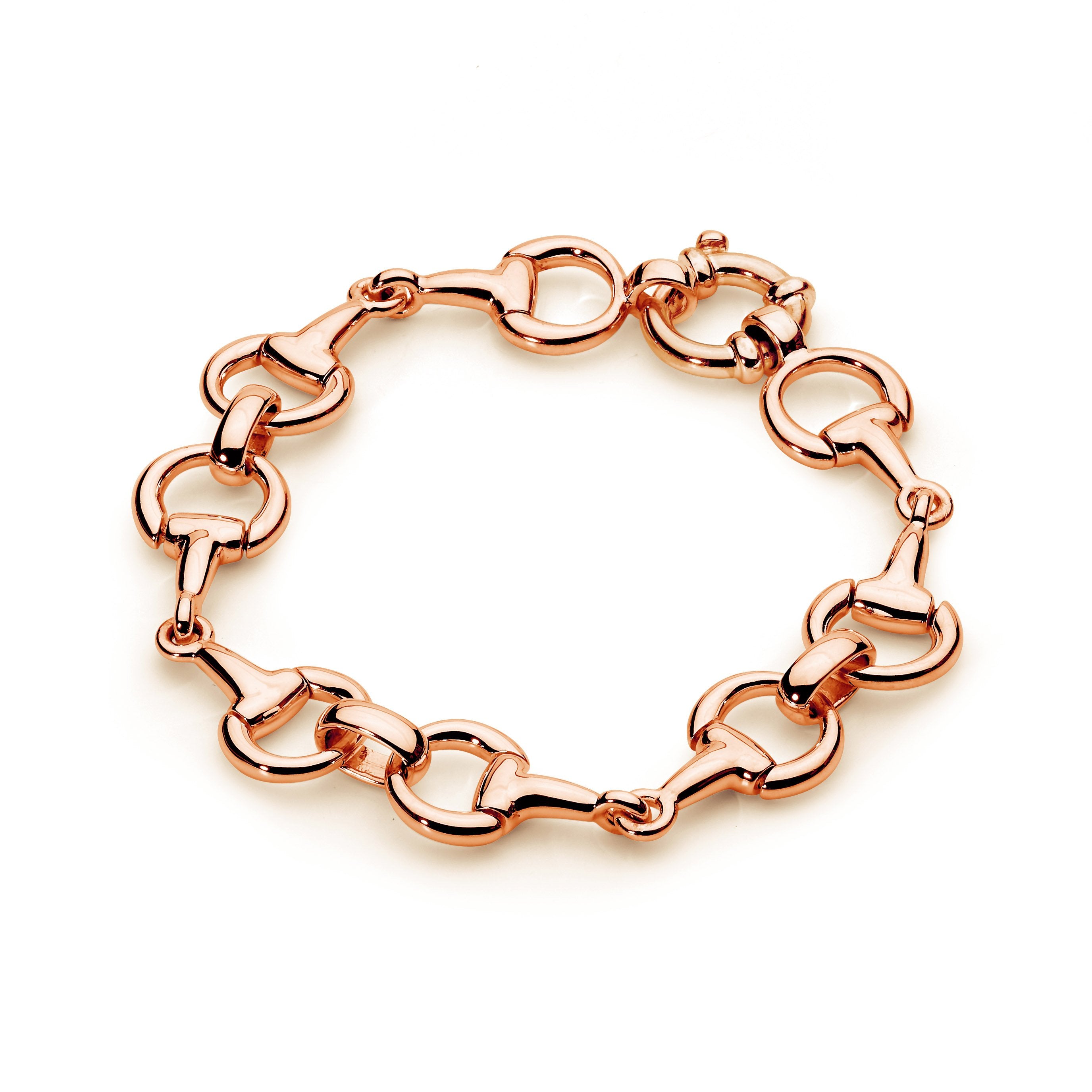 9ct Rose Gold Petite Bit Bracelet