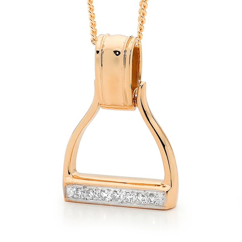 Oxbow Stirrup Pendant