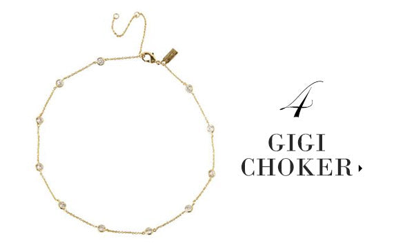 olive + piper Gigi Delicate Choker Necklace