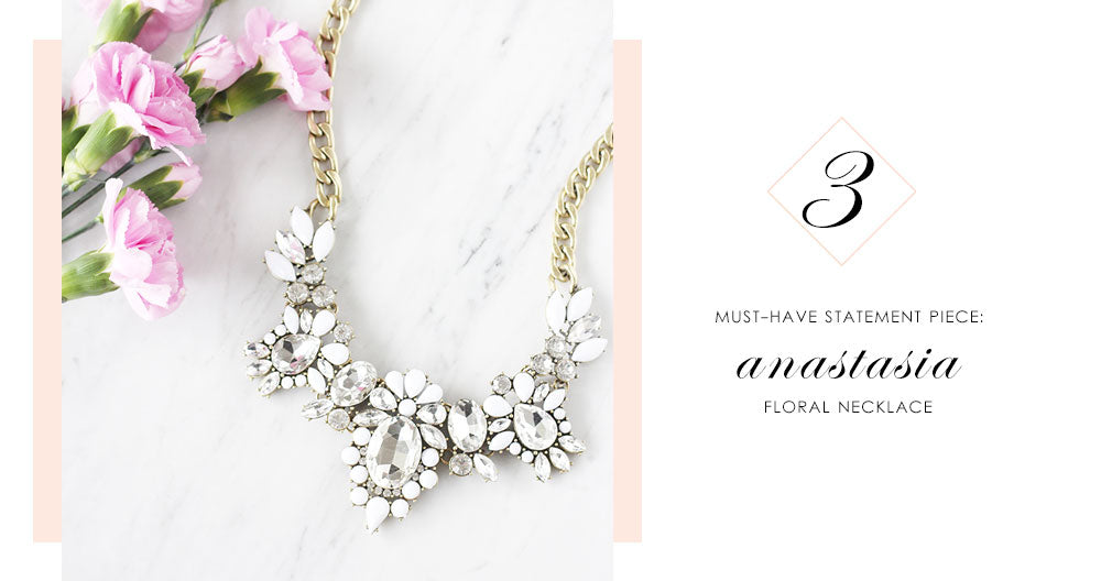 8 Pieces of Jewelry You Need Right Now: Anastasia Statement Necklace