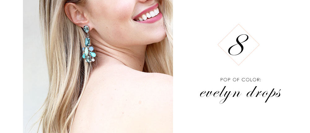 8 Pieces of Jewelry You Need Right Now: Evelyn Statement Drop Earrings