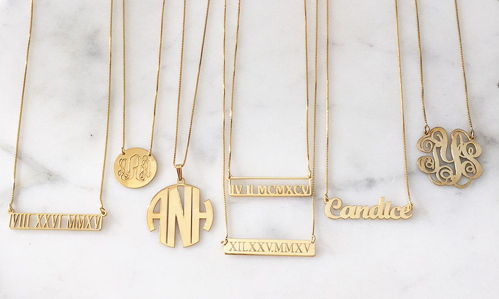 olive + piper Personalized Name Necklaces