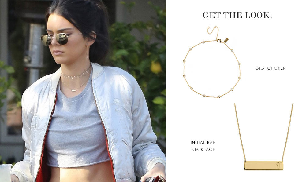 Get the Look: Kendall Jenner | olive + piper Chokers
