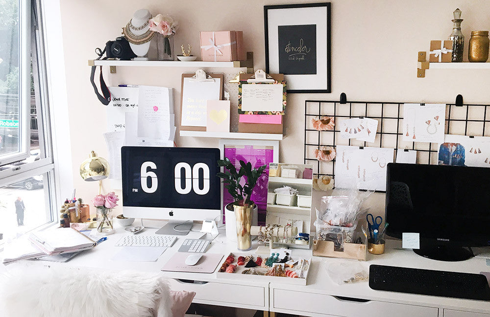 olive + piper Home Office Space
