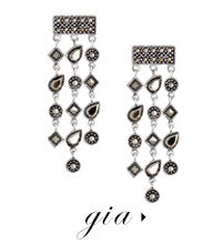 olive + piper Gia Statement Chandelier Earrings