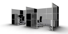 Modern Office Partitions & Room Dividers by iDivide