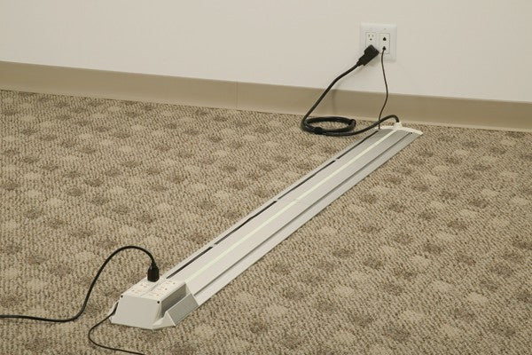 Mockett Floor Power Track System for Office 