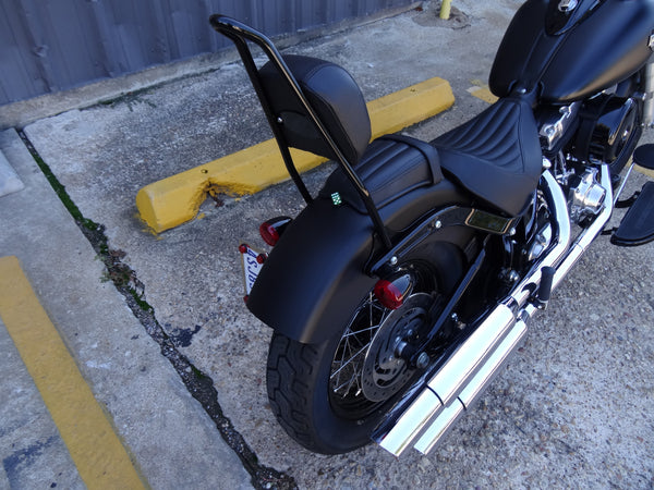 Sissy Bar Backrest For Harley Davidson Blackline And Softail Slim Top Hand Ventures 