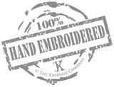 100% Hand Embroidered Guarantee - The Kashmir Company