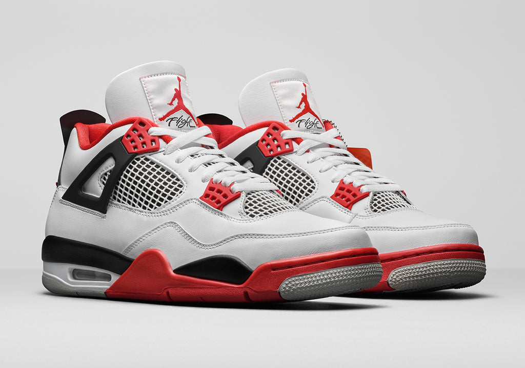 The Air Jordan 4 “Fire Red” First Look 