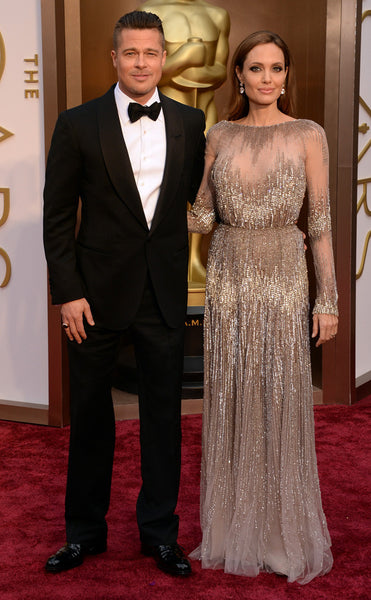 Brad and Angelina Oscars 2014 Red Carpet
