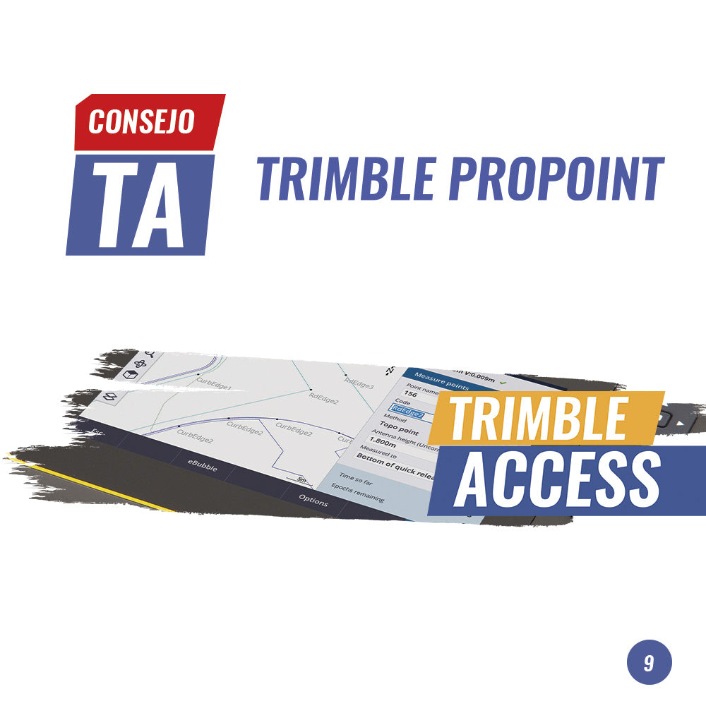 Consejo TA N°9 | Trimble ProPoint