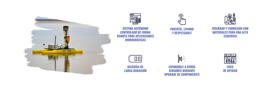 Hydrone, sistema para batimetría 