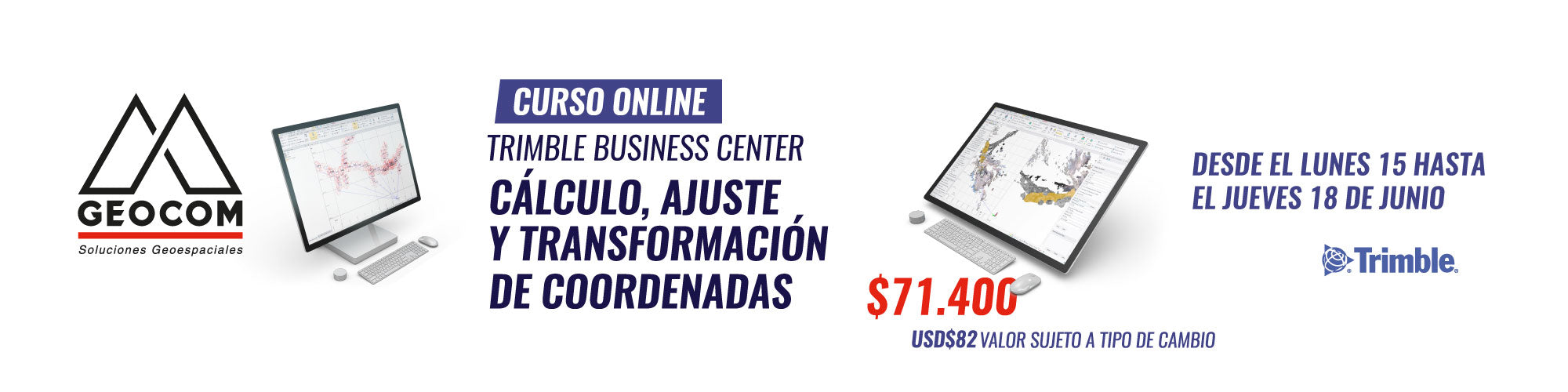 Curso Online Trimble Business Center | Cálculo, ajuste y transformación de coordenadas