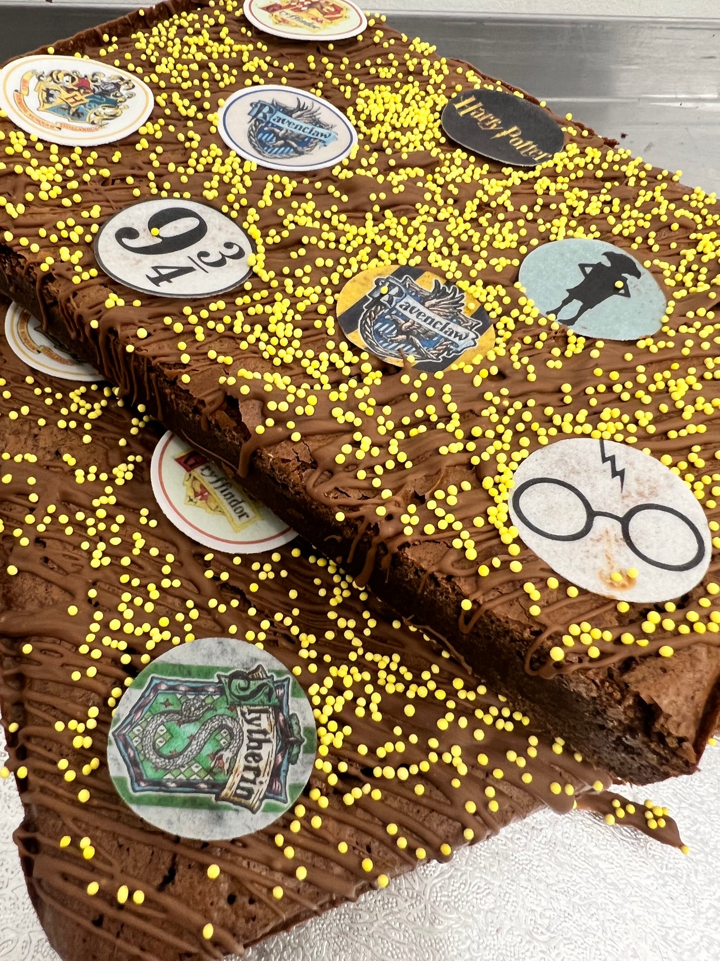 Edible Paper Brownie Slab – Harry Potter