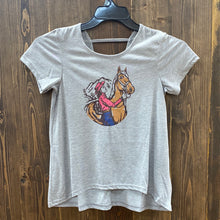 Load image into Gallery viewer, Roper Girls Heather Grey Shirt