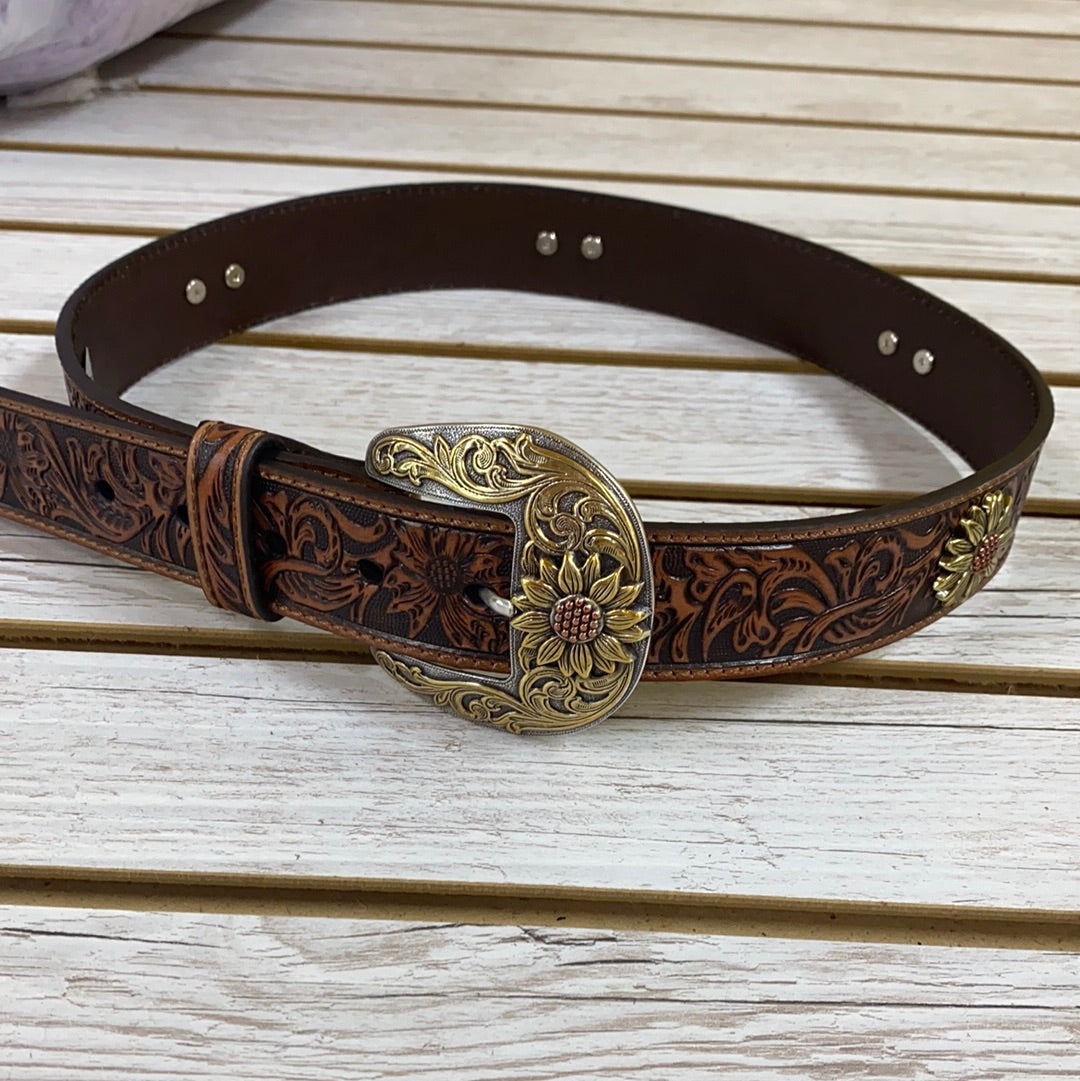 ariat sunflower belt