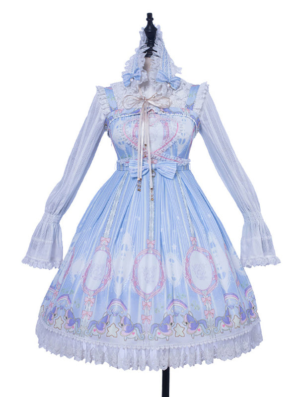 light blue lolita dress