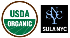 SULA NYC is now USDA organic certified.