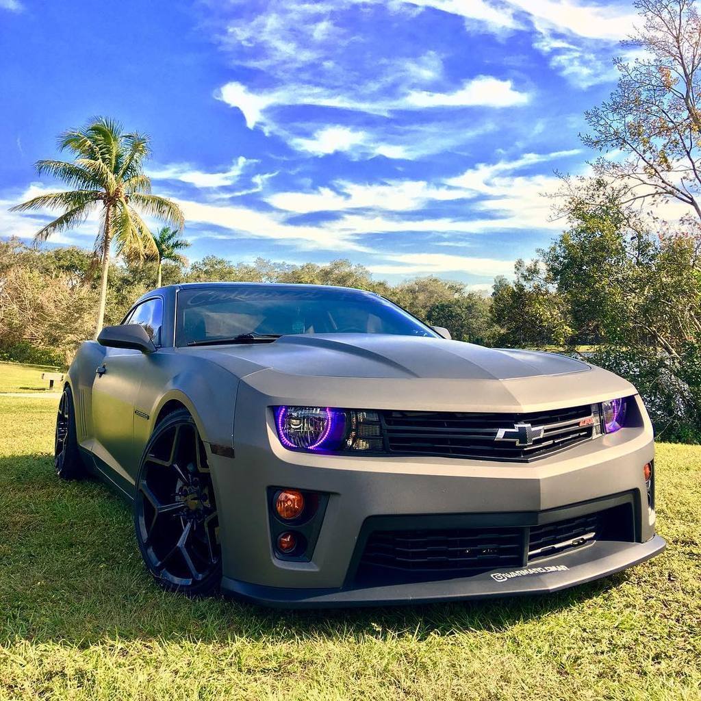 chevy camaro halo headlights