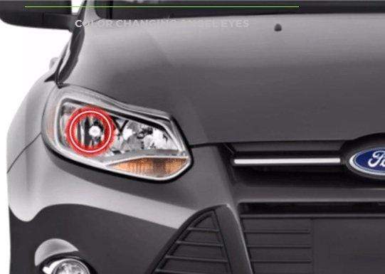 2014 ford focus halo headlights