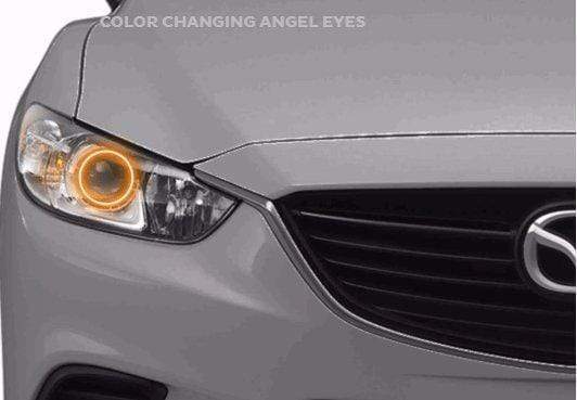 mazda 6 halo headlights