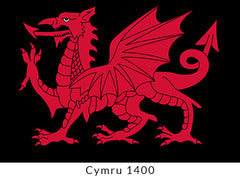 Cymru 1400 Flag