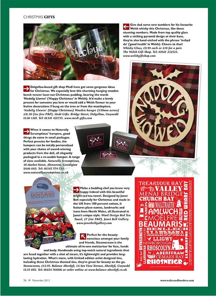 Welsh Country Magazine Feature