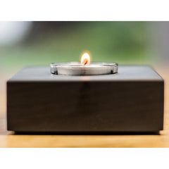 Candle Holder - Welsh Slate - Tea Light - Single-Accessory-The Welsh Gift Shop