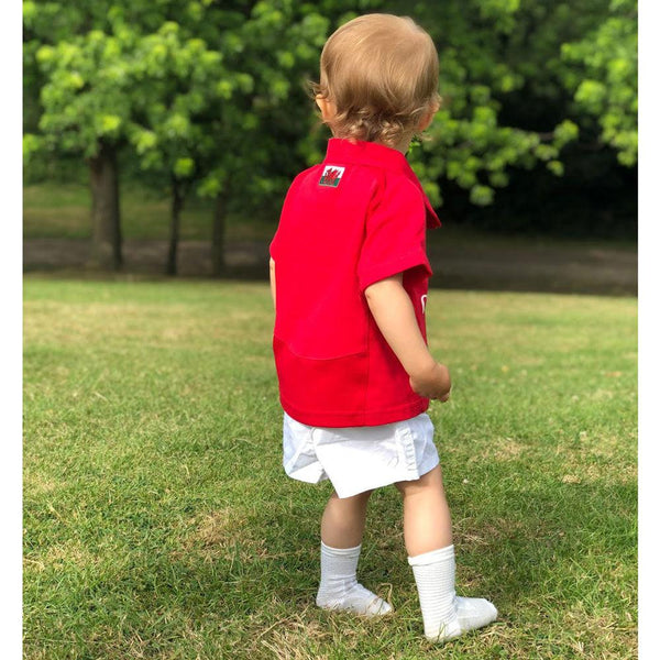 personalised baby welsh rugby kit