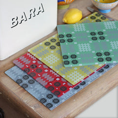 Chopping Board - Welsh Tapestry Print - Various Colours