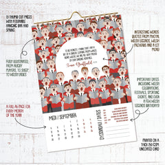 Calendar - Wonderfully Welsh - Desk or Wall - 2022