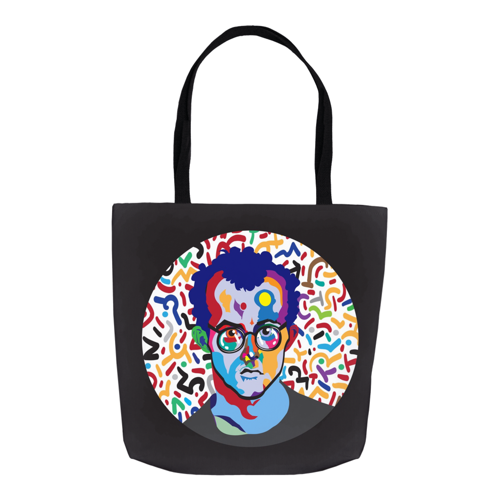 keith haring tote bag