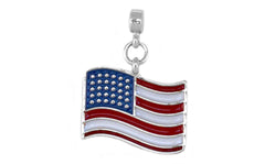 USA Flag Charm