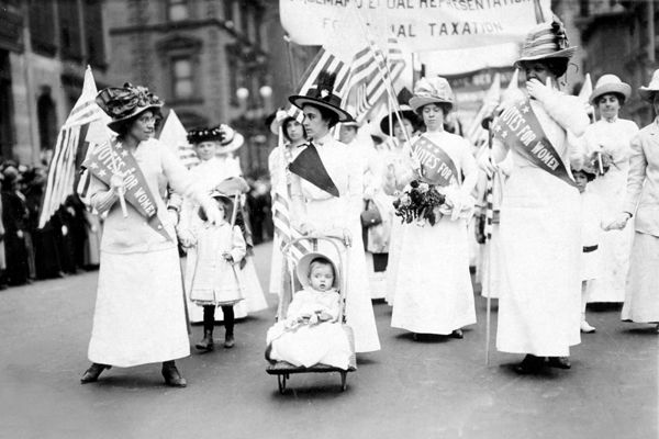suffragettes new york 1912