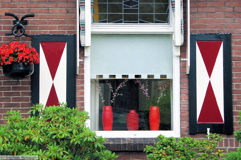 dutch painted window designs
