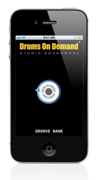 The new "Groove Bank" drum loop iPhone app from Drums On Demand