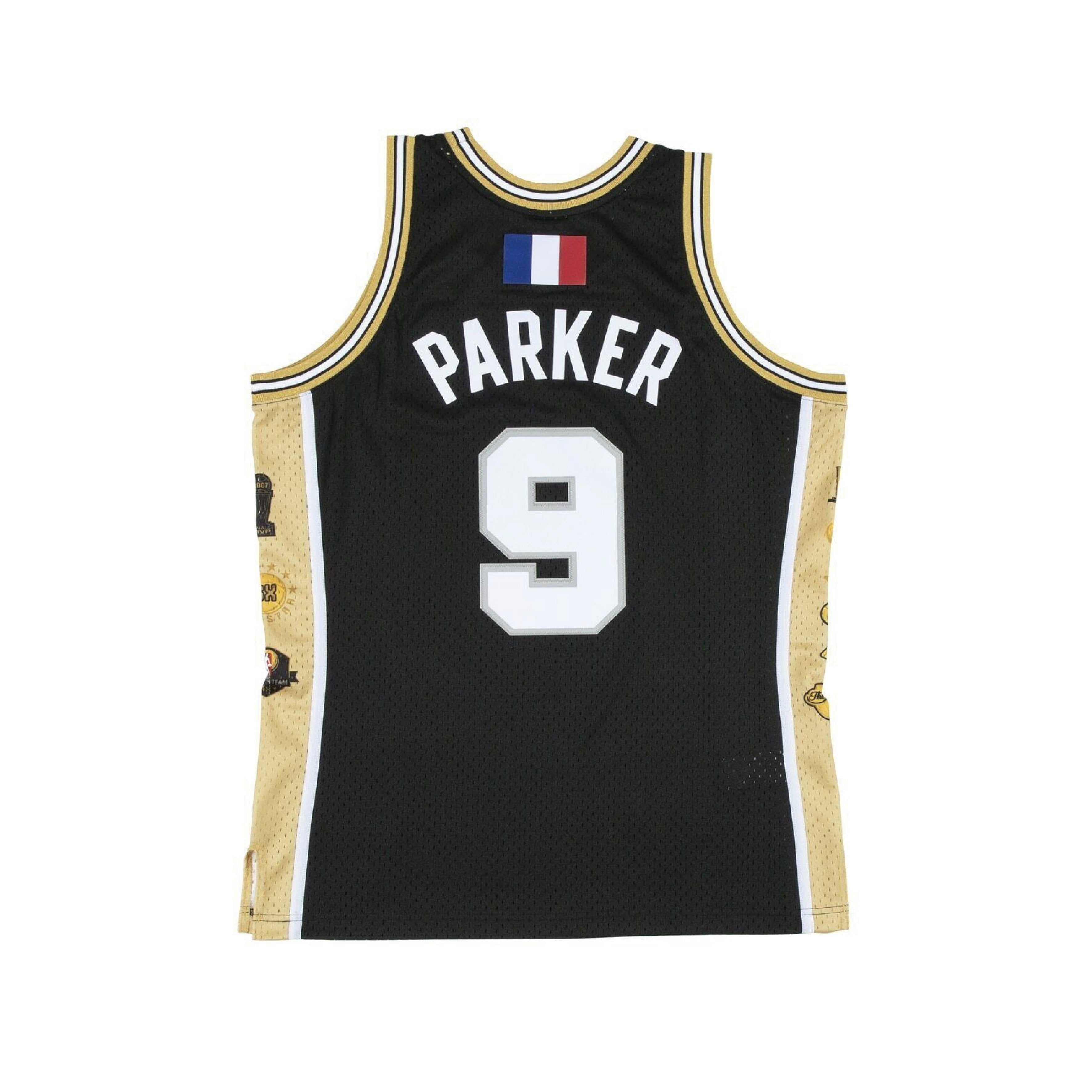 spurs gold jersey