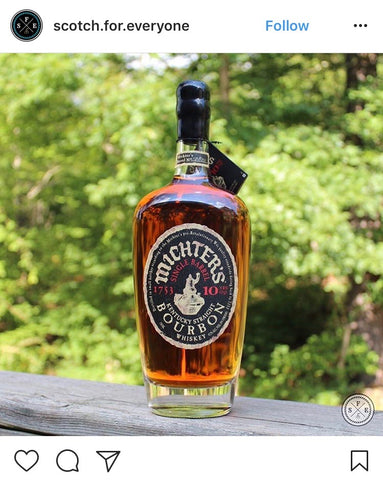 MICHTER'S 10 YEARS OLD SINGLE BARREL | De Wine Spot